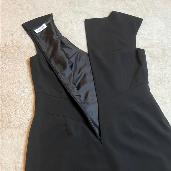 Calvin Klein Elegant Black Cocktail Dress est sz 12 - Picture 12 of 12
